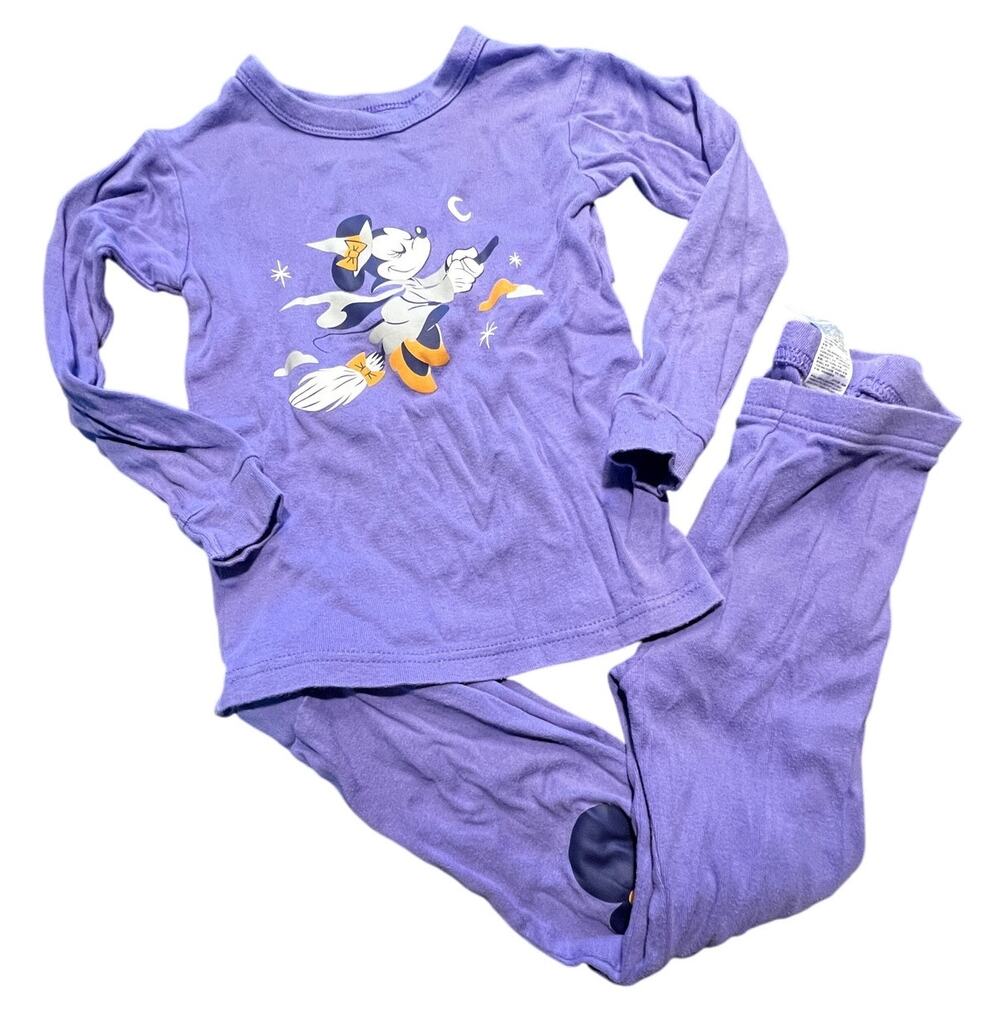 Baby Gap Disney Minnie Mouse Organic Cotton Pajamas Size 4 Twins